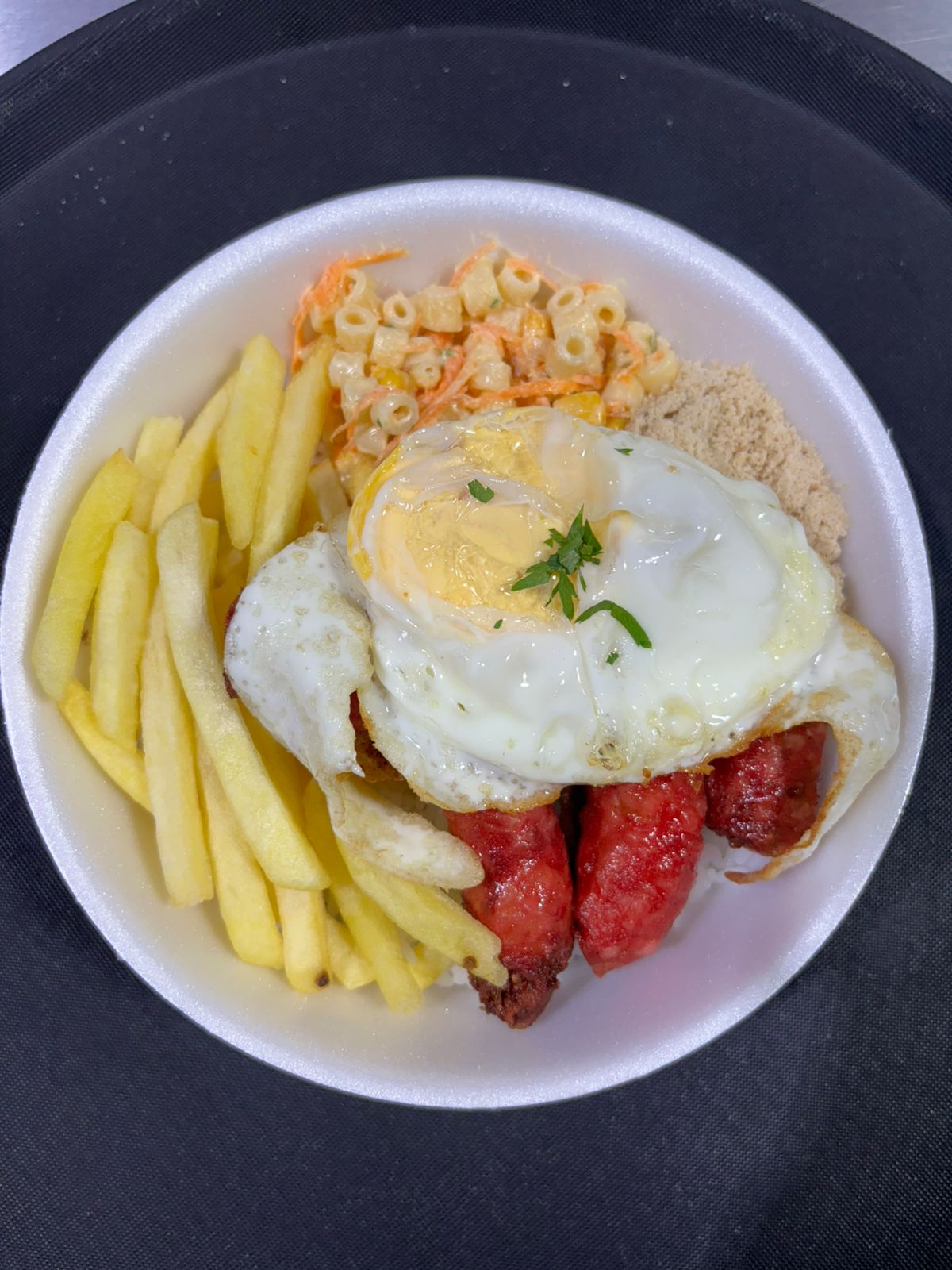 Linguiça com Ovo - Grande